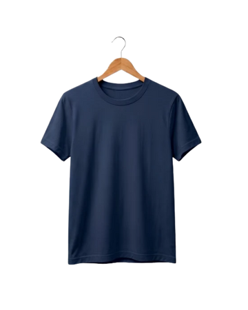 Navy Blue T-Shirt/Tee for Men – Cotton Jersey Fabric (Code 5509)