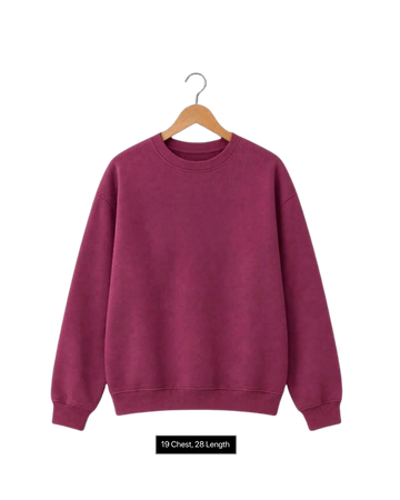 Magenta Pink Sweatshirt (19x28) (Code 5955)