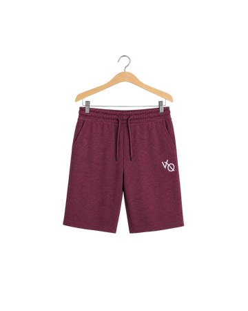 Men’s Knee Length Maroon Vo Shorts(Code 5543)