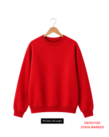 Red Sweatshirt DEFECTED (Code 5946)