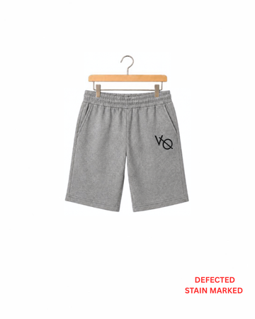Men’s Knee Length Heather Grey Vo Shorts DEFECTED (Code 5936)