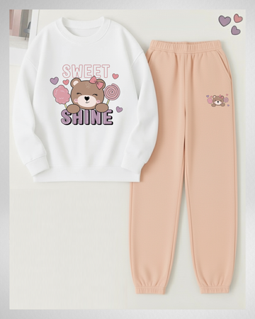 2 Pcs Sweet shine More Winter TrackSuit (Code 4214)
