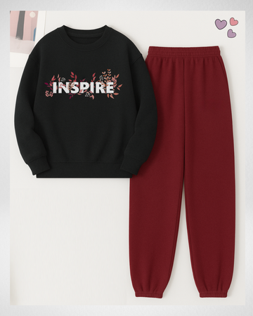 2 Pcs Inspire Winter TrackSuit (Code 3649)