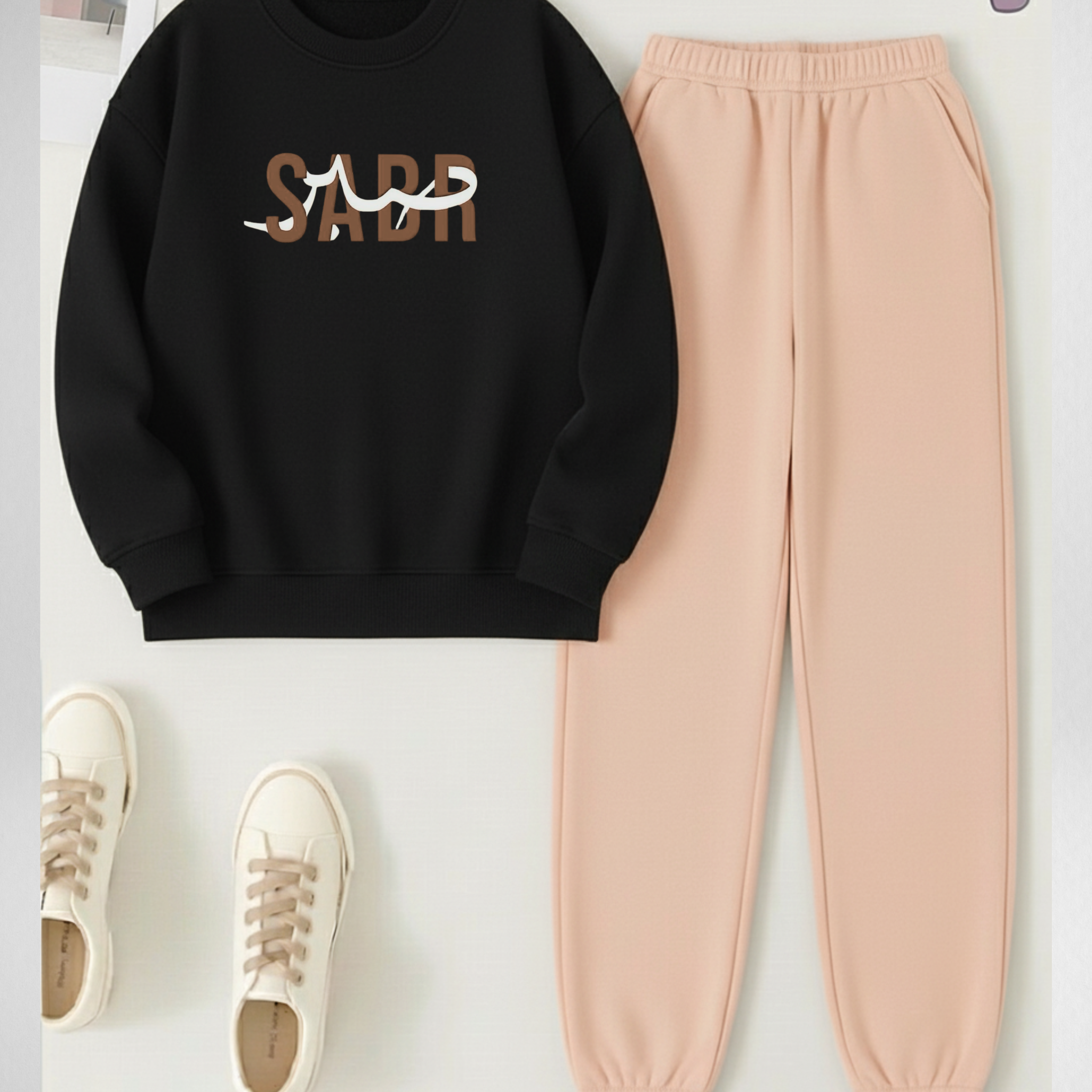 2 Pcs Sabar Winter TrackSuit (Code 3963)