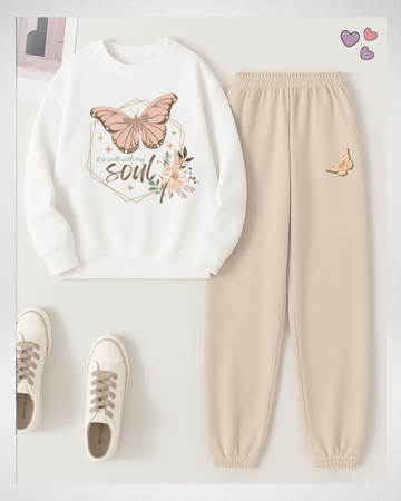 2 Pcs Well Soul Winter TrackSuit (Code 3618)