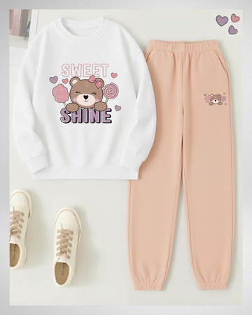 2 Pcs Sweet shine More Winter TrackSuit (Code 4214)