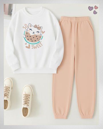 2 Pcs So Sweet More Winter TrackSuit (Code 4215)