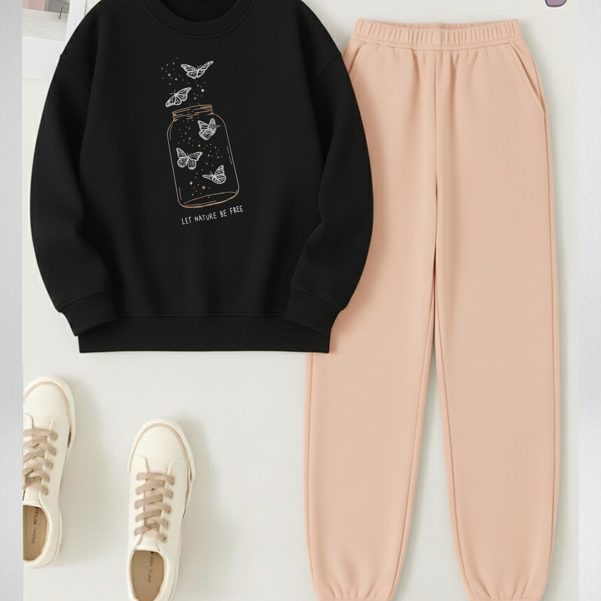 2 Pcs Let Nature Fly Winter TrackSuit (Code 3960)