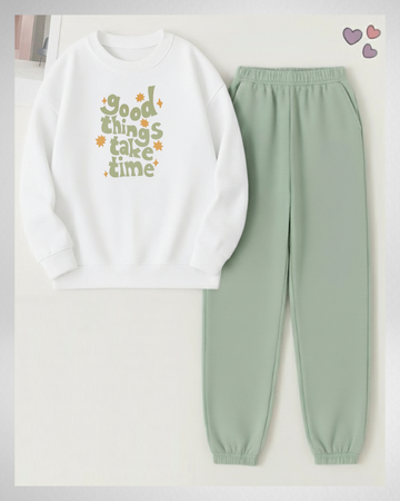 2 Pcs Good ThingsWinter TrackSuit (Code 3964)