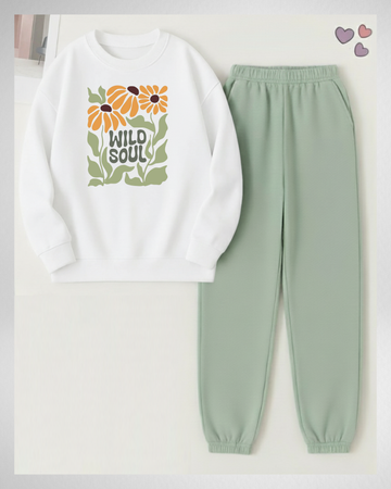 2 Pcs Wild Soul Winter TrackSuit (Code 3961)
