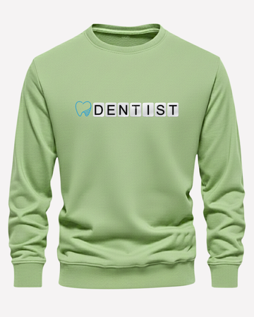 Dentist Edition Warm Fleece Sweatshirt – Choose Front or Back Print (Code 4197)