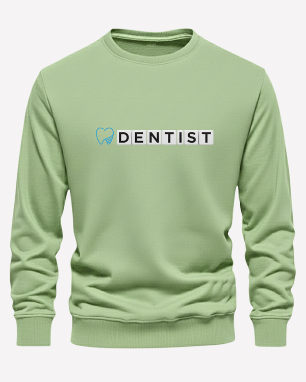 Dentist Edition Warm Fleece Sweatshirt – Choose Front or Back Print (Code 4197)
