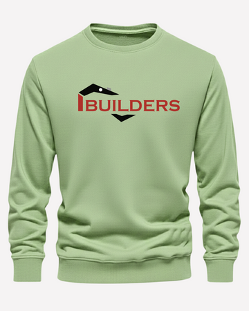 Builders Edition Warm Fleece Sweatshirt – Choose Front or Back Print (Code 4209)