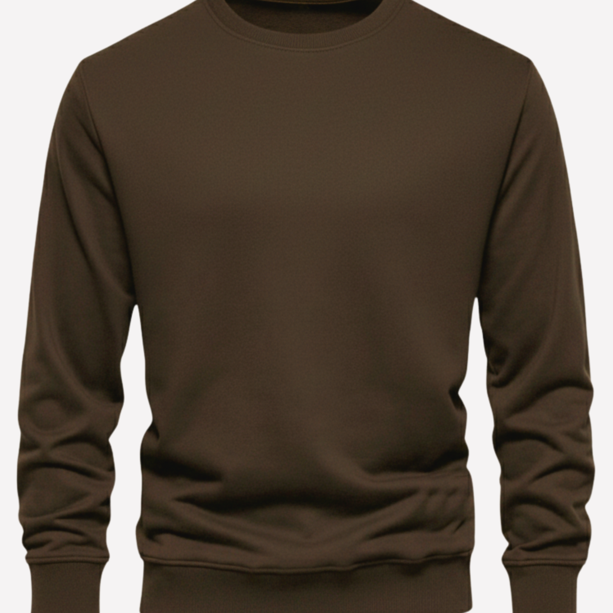 Dark Brown Men's Sweatshirt (3920)