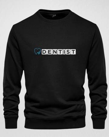 Dentist Edition Warm Fleece Sweatshirt – Choose Front or Back Print (Code 4418)