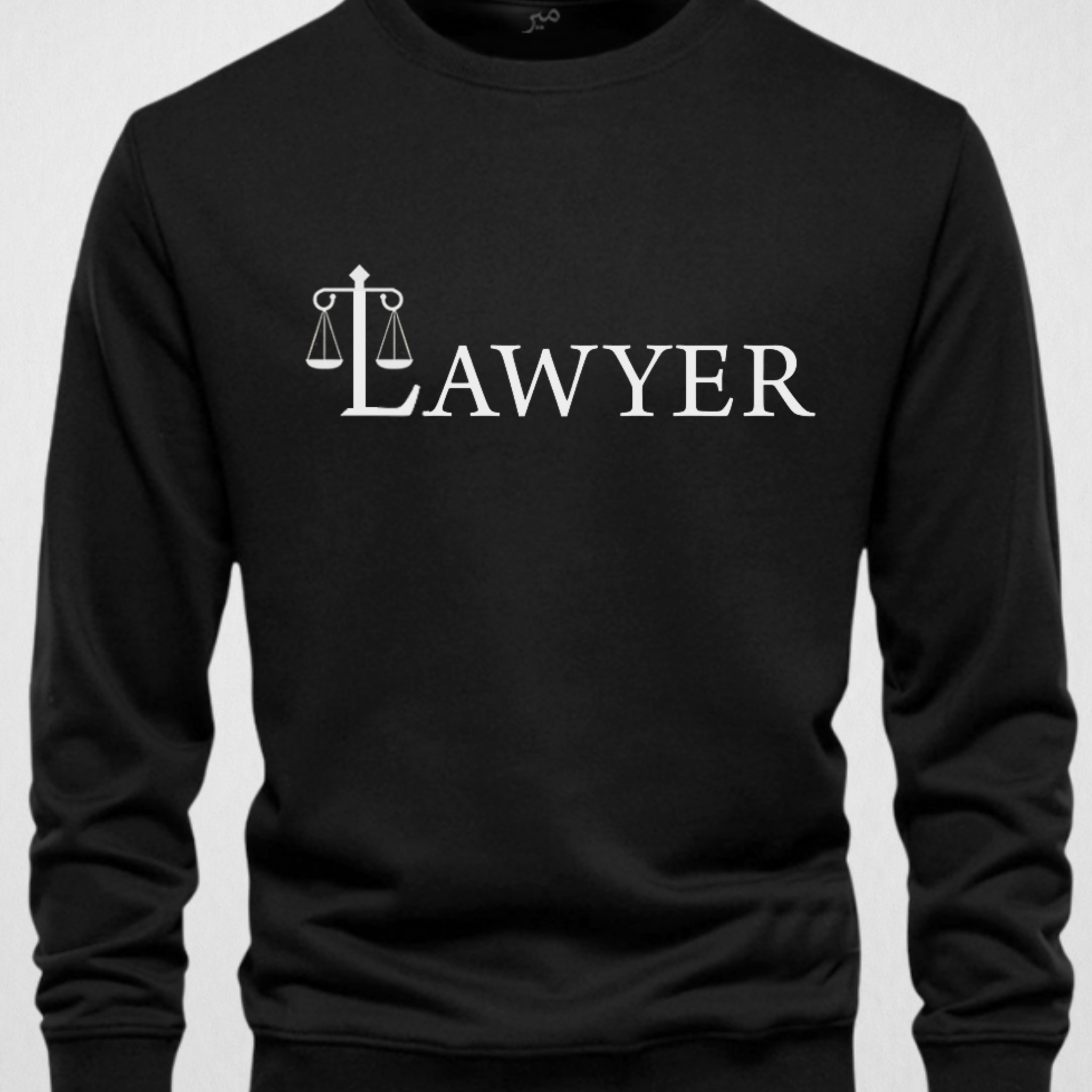Lawyer Edition Warm Fleece Sweatshirt – Choose Front or Back Print (Code 4190)