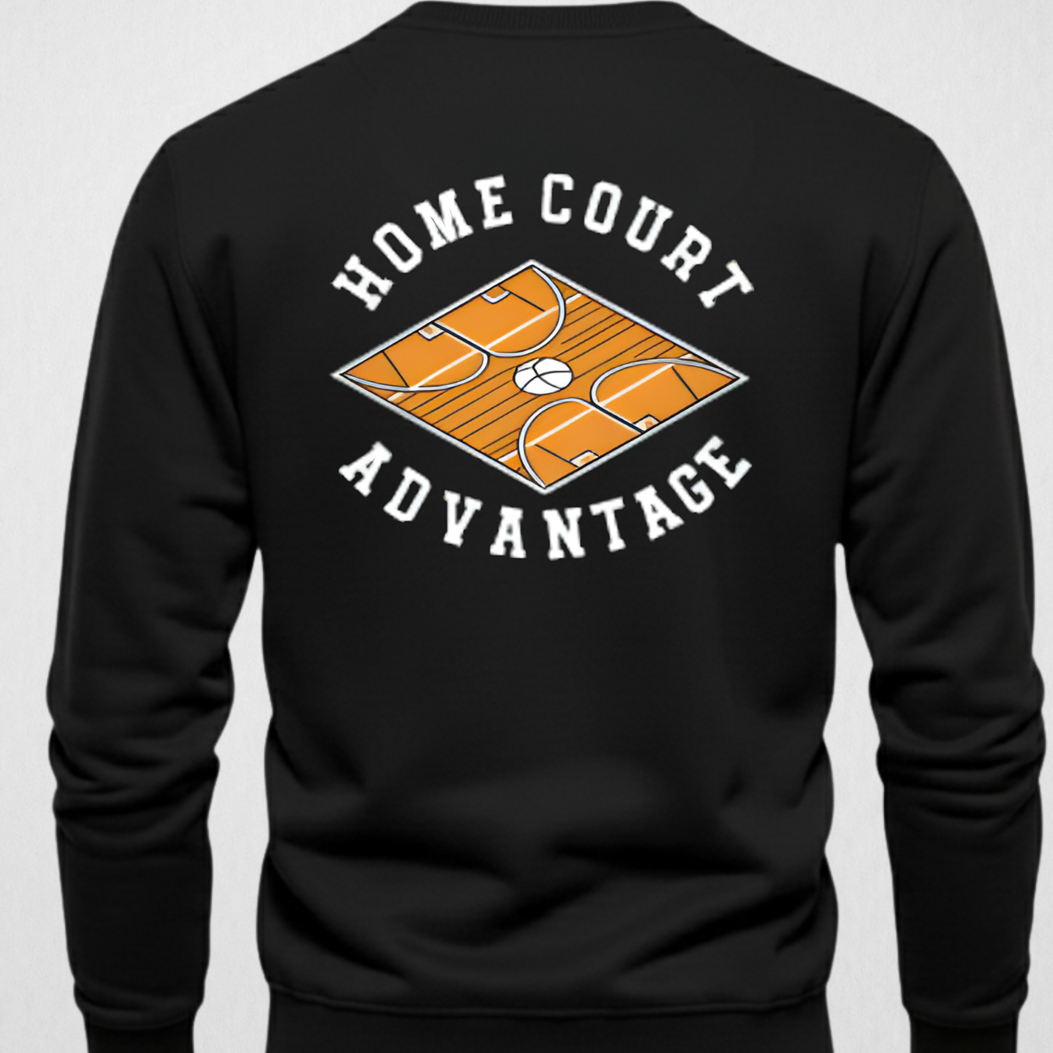 Black / Navy / Maroon Back Printed Sweatshirts – Warm and Stylish Fleece (Code 4021)