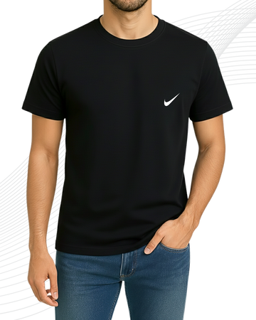 Black Tike T-Shirt/Tee for Men – Cotton Jersey Fabric (Code 5244)