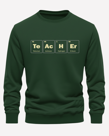 TEACHER Edition Warm Fleece Sweatshirt – Choose Front or Back Print (Code 4201)