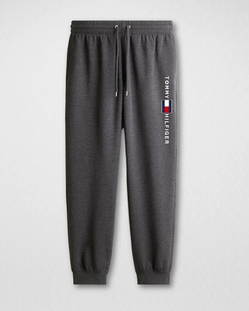 Charcoal Men's Printed Fleece Trousers (Code 6010)