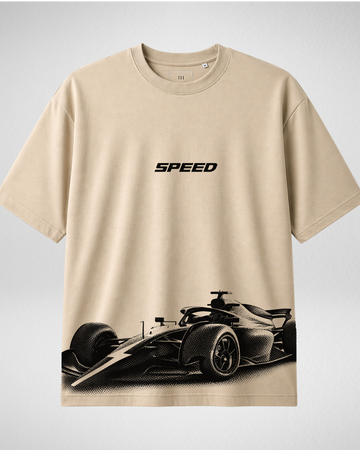 2 Color Option Print Speed Drop Shoulder T-Shirt (Code 5083)