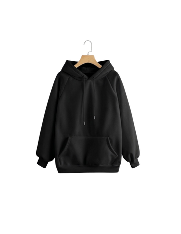 Black Fleece Hoodie (Code 4649)