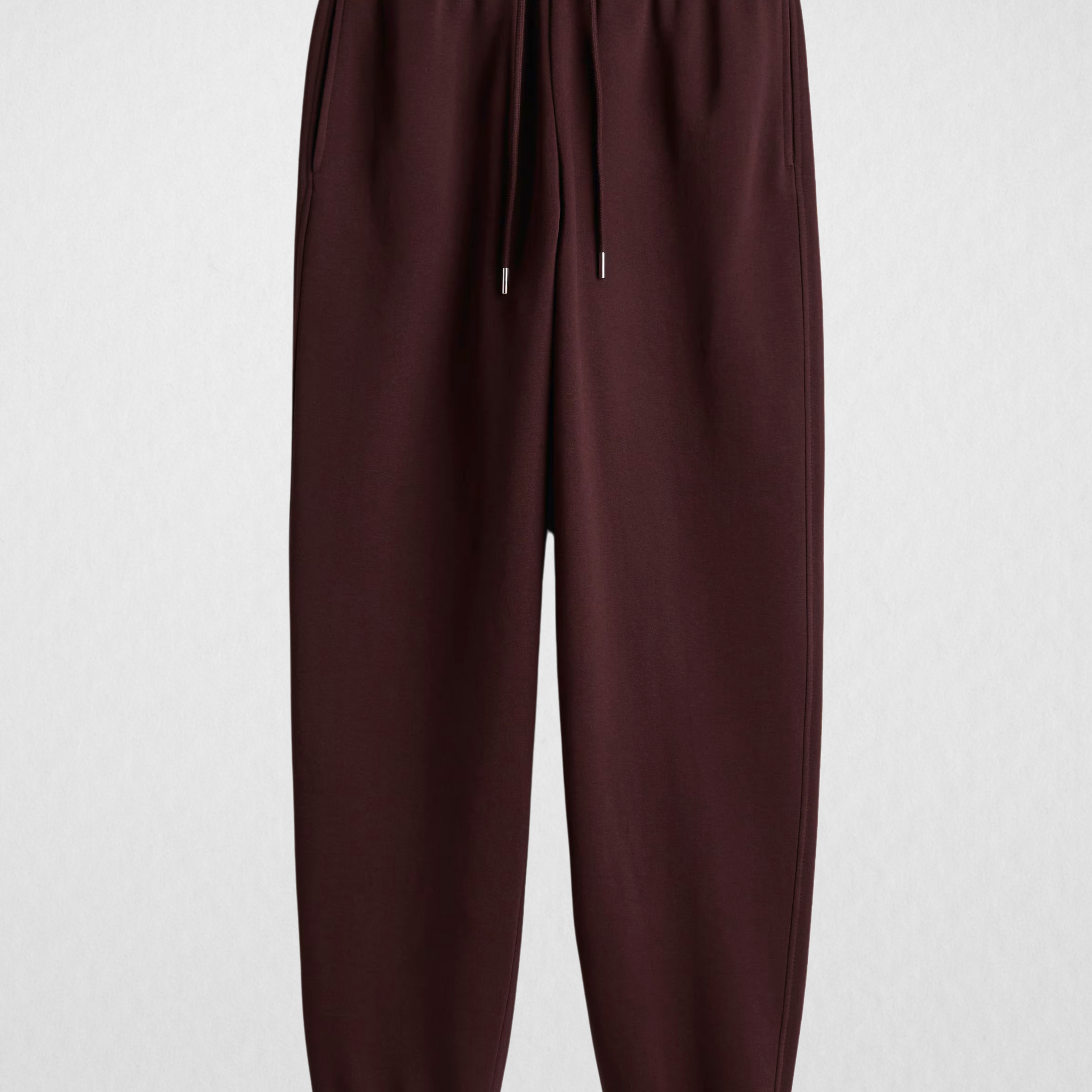 Winter Maroon Ripped Ankle Trousers (Code 3760)
