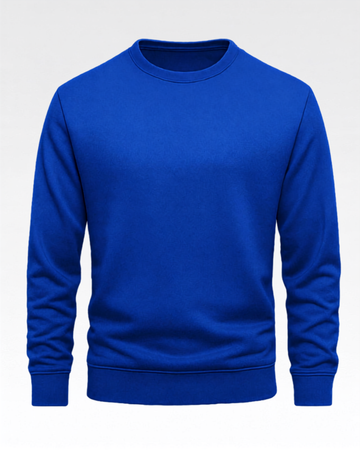 Royal Blue Men's Sweatshirt (Code 5844)