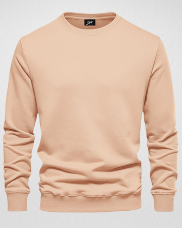 Peach Men's Sweatshirt (Code 4558)