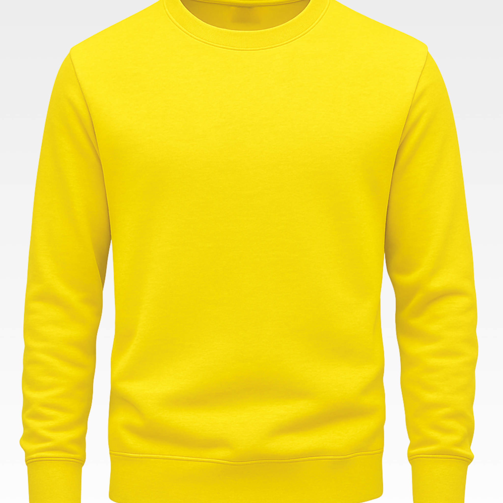 Yellow Men's Sweatshirt (3594)