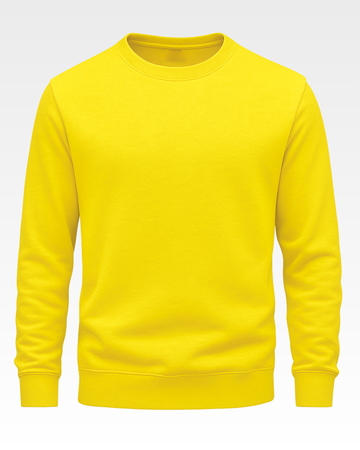 Yellow Men's Sweatshirt (3594)