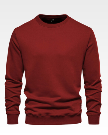 Maroon Men's Sweatshirt (3596)