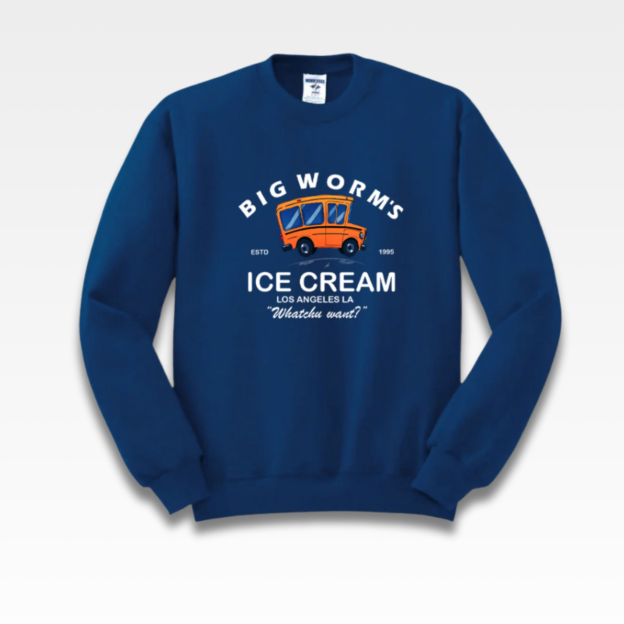 Navy blue Men's Printed Sweatshirt – Warm and Stylish Fleece (3496)