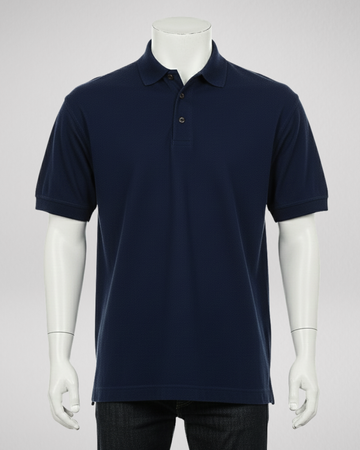 Navy Polo Shirt – Premium Quality & Comfortable Wear (Code 3197)