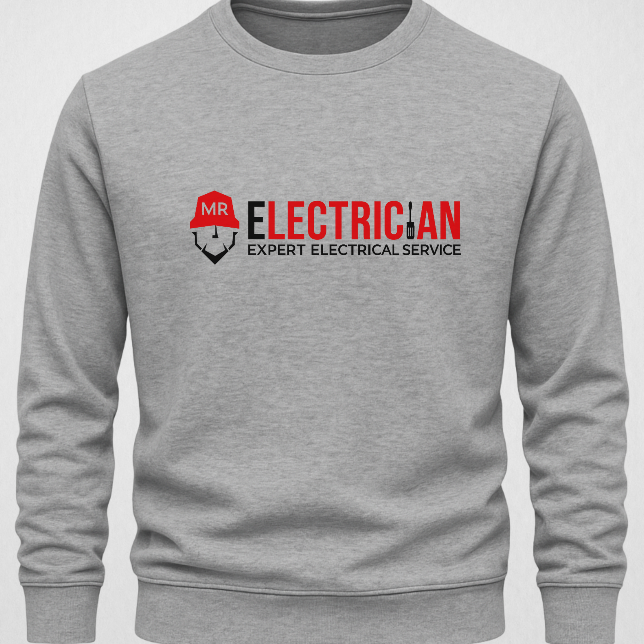 Electrician Edition Warm Fleece Sweatshirt – Choose Front or Back Print (Code 4195)