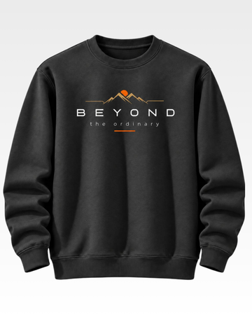 Charcoal Men's Printed Sweatshirt (Code 6161)