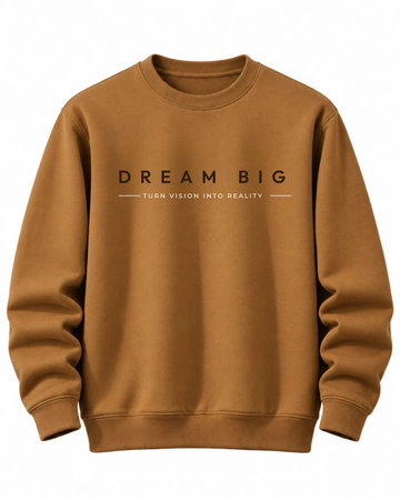 Mustard Men's Printed Sweatshirt (Code 6163)