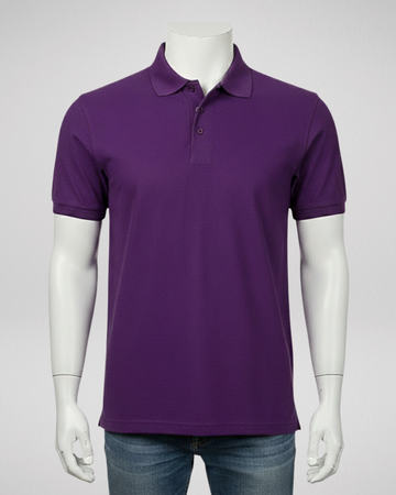 Purple Polo Shirt – Premium Quality & Comfortable Wear (Code 4442)