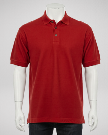 Red Polo Shirt – Premium Quality & Comfortable Wear (Code 3201)