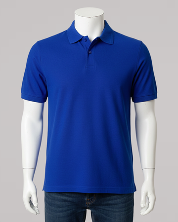 Royal Blue Polo Shirt – Premium Quality & Comfortable Wear (Code 3203)