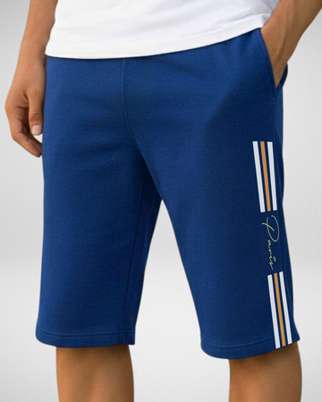 Men’s Knee Length Royal Blue Shorts(Code 4871)