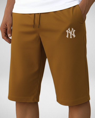 Men’s Knee Length Mustard Shorts(Code 4707)
