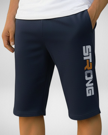 Men’s Knee Length Navy Blue Shorts(Code 4708)