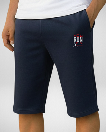 Men’s Knee Length Navy Blue Shorts(Code 4720)
