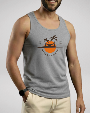 Grey Sandos FreeStyle Printed– Premium Quality & Comfortable Wear (Code 4556)