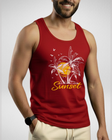 Red Sandos FreeStyle Printed– Premium Quality & Comfortable Wear (Code 4553)