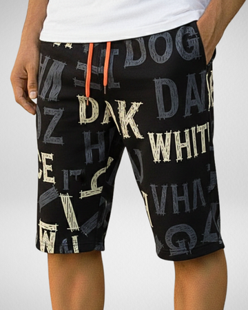 Men’s Drawstring Printed Shorts – Soft & Comfortable (Code 3281)