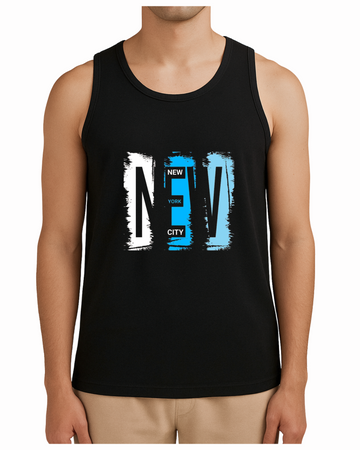 Black Sandos NYC Printed– Premium Quality & Comfortable Wear (3402)