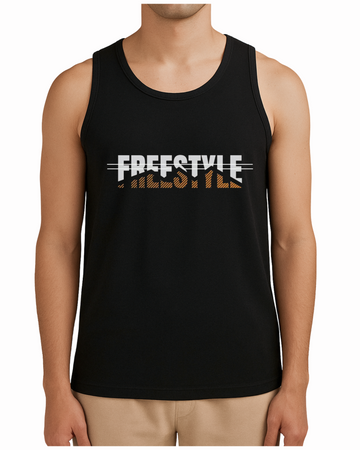 Black Sandos FreeStyle Printed– Premium Quality & Comfortable Wear (3403)