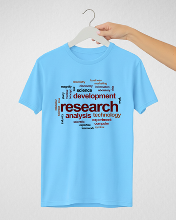 Sky Blue Women’s Printed Tee – Jersey Fabric, Classic Fit, Everyday Comfort (Code 4323)